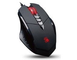 Мышь A4Tech V7MA Activated Black, Optical, USB, 3200 dpi, Bloody, metal feet, подсветка-foto3