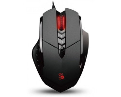 Мышь A4Tech V7MA Activated Black, Optical, USB, 3200 dpi, Bloody, metal feet, подсветка