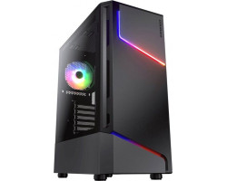 Корпус Cougar MX360 RGB Black, без БЖ, Mid Tower