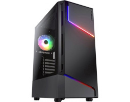 Корпус Cougar MX360 RGB Black, без БЖ, Mid Tower