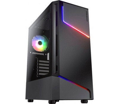 Корпус Cougar MX360 RGB Black, без БЖ, Mid Tower