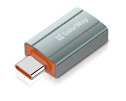 Переходник USB 2.0 > Type-C ColorWay CCW-AD-AC (Type-C-папа/  USB 2.0 - мама)