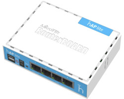 Роутер Mikrotik hAP lite (RB941-2nD), 4 LAN 10/ 100Mb