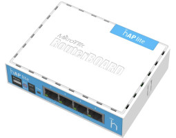 Роутер Mikrotik hAP lite (RB941-2nD), 4 LAN 10/ 100Mb Роутер Mikrotik hAP lite (RB941-2nD), 4 LAN 10/ 100Mb