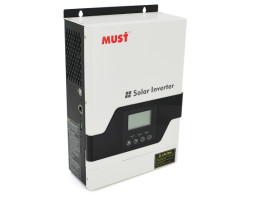 ИБП Must PV18-1012VPM, 1000W, 12V, гибридный инвертор, ток заряда 0-70A, 160-275V, MPPT (60А, 105 Vd