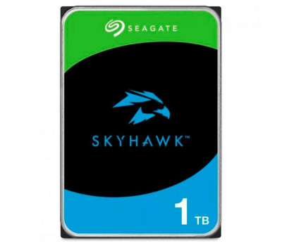 Жорсткий диск 3.5&Prime; 1Tb Seagate SkyHawk, SATA3, 256Mb, 5400 rpm (ST1000VX013)