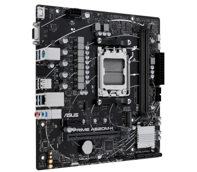 Материнська плата AM5 Asus PRIME A620M-K, MicroATX Материнська плата AM5 Asus PRIME A620M-K, MicroATX