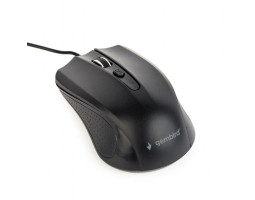 Мышь Gembird MUS-4B-01, оптика, Black, USB