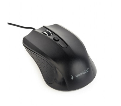 Мышь Gembird MUS-4B-01, оптика, Black, USB