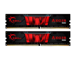 Пам`ять 8Gb x 2 (16Gb Kit) DDR4, 2400 MHz, G.Skill Aegis, (F4-2400C17D-16GIS)