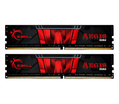 Пам`ять 8Gb x 2 (16Gb Kit) DDR4, 2400 MHz, G.Skill Aegis, (F4-2400C17D-16GIS) Пам`ять 8Gb x 2 (16Gb Kit) DDR4, 2400 MHz, G.Skill Aegis, (F4-2400C17D-16GIS)