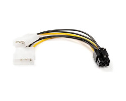Переходник питания 6pin to 2molex для ВИДЕОКАРТ