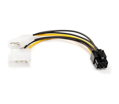 Переходник питания 6pin to 2molex для ВИДЕОКАРТ Переходник питания 6pin to 2molex для ВИДЕОКАРТ