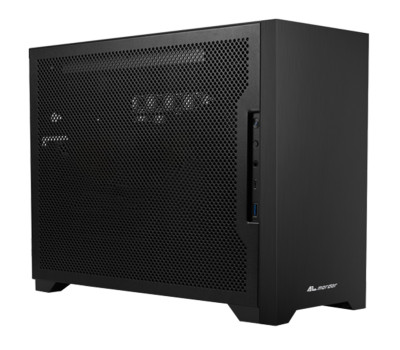 Корпус ALmordor Sharky 170I ITX Black, без БЖ, Mini Tower SFF, для Mini ITX, 1xUSB 3.0, 1xType-C, ма