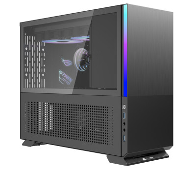 Корпус ALmordor Sparkle 170M Matx Black, без БЖ, Mini Tower, для Micro ATX / Mini ITX, 2xUSB 3.0, ма Корпус ALmordor Sparkle 170M Matx Black, без БЖ, Mini Tower, для Micro ATX / Mini ITX, 2xUSB 3.0, ма