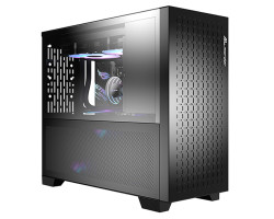 Корпус ALmordor Sparkle 170M Matx Lite Black, без БЖ, Mini Tower, для Micro ATX /  Mini ITX, 2xUSB 3.