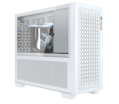 Корпус ALmordor Sparkle 170M Matx Lite White, без БЖ, Mini Tower, для Micro ATX /  Mini ITX, 2xUSB 3.