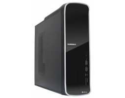 Корпус GameMax ST-610G Black, 300 Вт, Micro ATX /  Mini ITX, 2xUSB 2.0, 1x80 мм