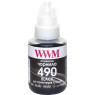 Чернила WWM Canon G1400/ G2400/ G3400, Black, 140 мл, пигментное (C490BP)