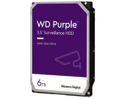 Жорсткий диск 3.5″ 6Tb Western Digital Purple, SATA3, 256Mb, 5400 rpm (WD64PURZ) Жорсткий диск 3.5″ 6Tb Western Digital Purple, SATA3, 256Mb, 5400 rpm (WD64PURZ)