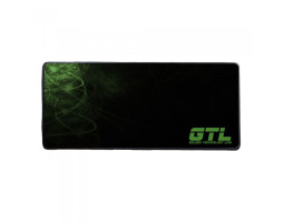 Коврик GTL Gaming XL, Black-Green 1, 590х300х3 мм, антискользящая основа, защита от влаги