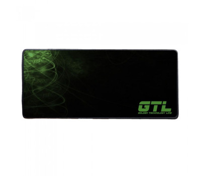 Коврик GTL Gaming XL, Black-Green 1, 590х300х3 мм, антискользящая основа, защита от влаги Коврик GTL Gaming XL, Black-Green 1, 590х300х3 мм, антискользящая основа, защита от влаги