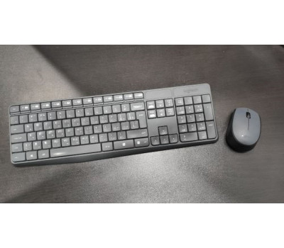 Комплект Logitech Wireless Desktop MK235 Grey USB (клавиатура + мышь) (920-007931) Комплект Logitech Wireless Desktop MK235 Grey USB (клавиатура + мышь) (920-007931)