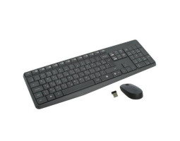 Комплект Logitech Wireless Desktop MK235 Grey USB (клавиатура + мышь) (920-007931) Комплект Logitech Wireless Desktop MK235 Grey USB (клавиатура + мышь) (920-007931)