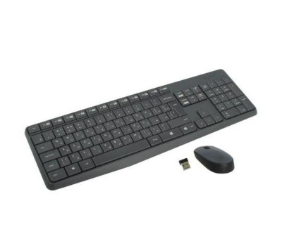 Комплект Logitech Wireless Desktop MK235 Grey USB (клавиатура + мышь) (920-007931) Комплект Logitech Wireless Desktop MK235 Grey USB (клавиатура + мышь) (920-007931)