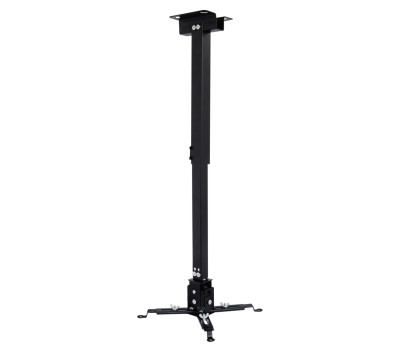 Кріплення для проектора Walfix PB-17B Black, навантаження до 20 кг, обертання на 20 °, нахил 15 °, в