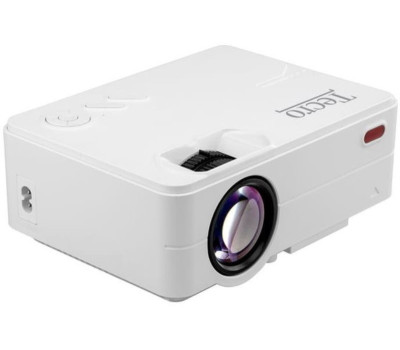 Проектор Tecro PJ-1015, LCD, 1500::1, 1500 lm, 800x480, HDMI, VGA, USB, AV, SD