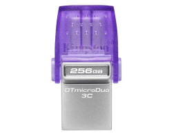 USB 3.2 Flash Drive 256Gb Kingston DataTraveler microDuo 3C Type-A/ Type-C, 200Mb/ s (DTDUO3CG3/ 256GB) USB 3.2 Flash Drive 256Gb Kingston DataTraveler microDuo 3C Type-A/ Type-C, 200Mb/ s (DTDUO3CG3/ 256GB)