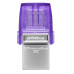 USB 3.2 Flash Drive 256Gb Kingston DataTraveler microDuo 3C Type-A/ Type-C, 200Mb/ s (DTDUO3CG3/ 256GB) USB 3.2 Flash Drive 256Gb Kingston DataTraveler microDuo 3C Type-A/ Type-C, 200Mb/ s (DTDUO3CG3/ 256GB)