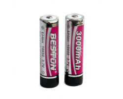 Акумулятор 18650, 3000 mAh, Beston, 2 шт, Li-ion, Bulk (AAB1848)-foto2