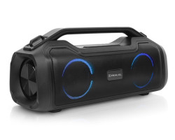 Колонка портативна 2.0 REAL-EL X-747 Black, 2 x 25 Вт, пластиковий корпус, Bluetooth, (EL121600013)-foto3