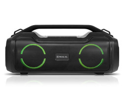Колонка портативна 2.0 REAL-EL X-747 Black, 2 x 25 Вт, пластиковий корпус, Bluetooth, (EL121600013)