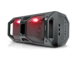 Колонка портативна 2.0 REAL-EL X-757 Black, 2 x 25 Вт, пластиковий корпус-foto3