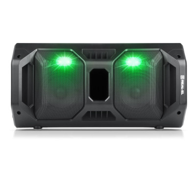 Колонка портативна 2.0 REAL-EL X-757 Black, 2 x 25 Вт, пластиковий корпус