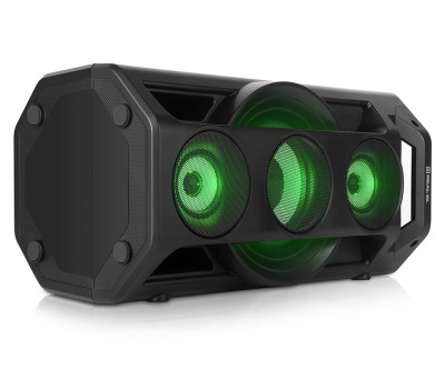 Колонка портативна 2.0 REAL-EL X-777 Black, 2 x 32.5 Вт, пластиковий корпус