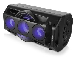 Колонка портативна 2.0 REAL-EL X-777 Black, 2 x 32.5 Вт, пластиковий корпус-foto3