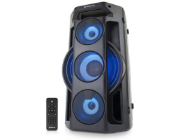 Колонка портативна 2.0 REAL-EL X-777 Black, 2 x 32.5 Вт, пластиковий корпус Колонка портативна 2.0 REAL-EL X-777 Black, 2 x 32.5 Вт, пластиковий корпус