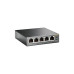 Комутатор TP-LINK TL-SF1005P, 5x10/ 100Mb/ s, 4xPoE 56W, пластиковий корпус, некерований Комутатор TP-LINK TL-SF1005P, 5x10/ 100Mb/ s, 4xPoE 56W, пластиковий корпус, некерований