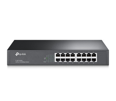 Комутатор TP-LINK TL-SF1016DS 16xFE, некерований, стійковий