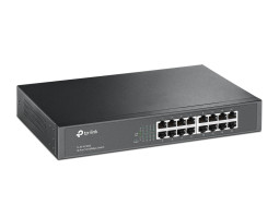 Комутатор TP-LINK TL-SF1016DS 16xFE, некерований, стійковий Комутатор TP-LINK TL-SF1016DS 16xFE, некерований, стійковий
