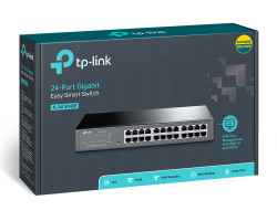 Комутатор TP-LINK TL-SG1024DE, 24x100/ 1000 Mb/ s, керований-foto2