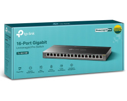 Комутатор TP-LINK TL-SG116E, 16x100/ 1000 Mb/ s, некерований