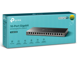 Комутатор TP-LINK TL-SG116E, 16x100/ 1000 Mb/ s, некерований Комутатор TP-LINK TL-SG116E, 16x100/ 1000 Mb/ s, некерований