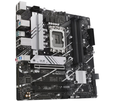 Мат. плата LGA1700, Asus PRIME B760M-A D4-CSM, 5xUSB3.2/ 7xUSB2.0, HDMI/ DP, MicroATX Мат. плата LGA1700, Asus PRIME B760M-A D4-CSM, 5xUSB3.2/ 7xUSB2.0, HDMI/ DP, MicroATX