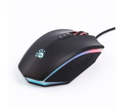 Мышь A4Tech A70A Bloody, Matte Black, USB, оптична (сенсор PixArt PMW3327), 6200 dpi, 8 кнопок