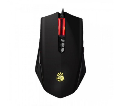 Мышь A4Tech A70A Bloody, Matte Black, USB, оптична (сенсор PixArt PMW3327), 6200 dpi, 8 кнопок